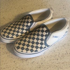 Youth checkers Vans